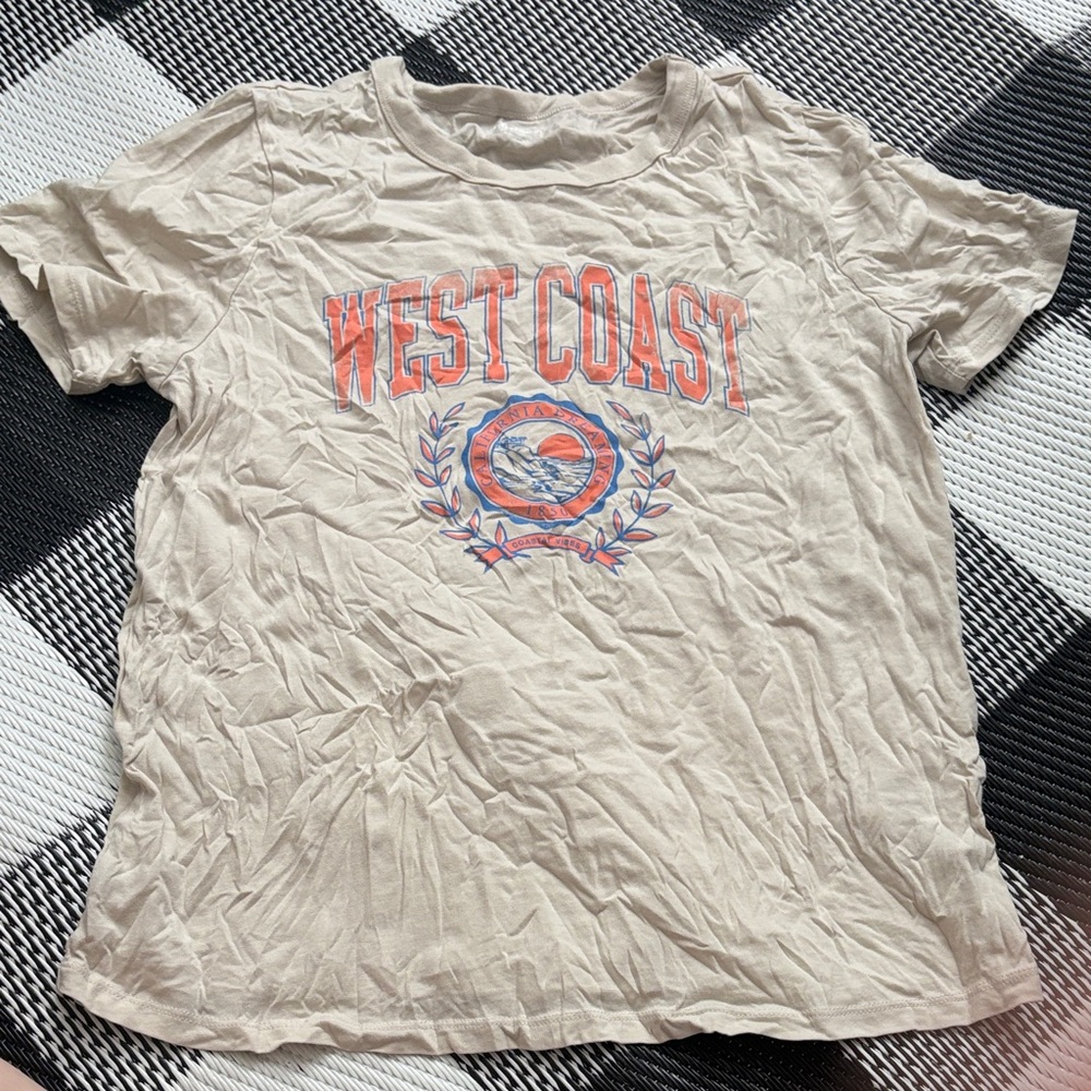 West Coast Graphic T-Shirt